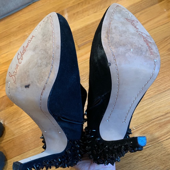 Jewel Spiked Renzo Booties by Sam Edelman - Picture 7 of 10